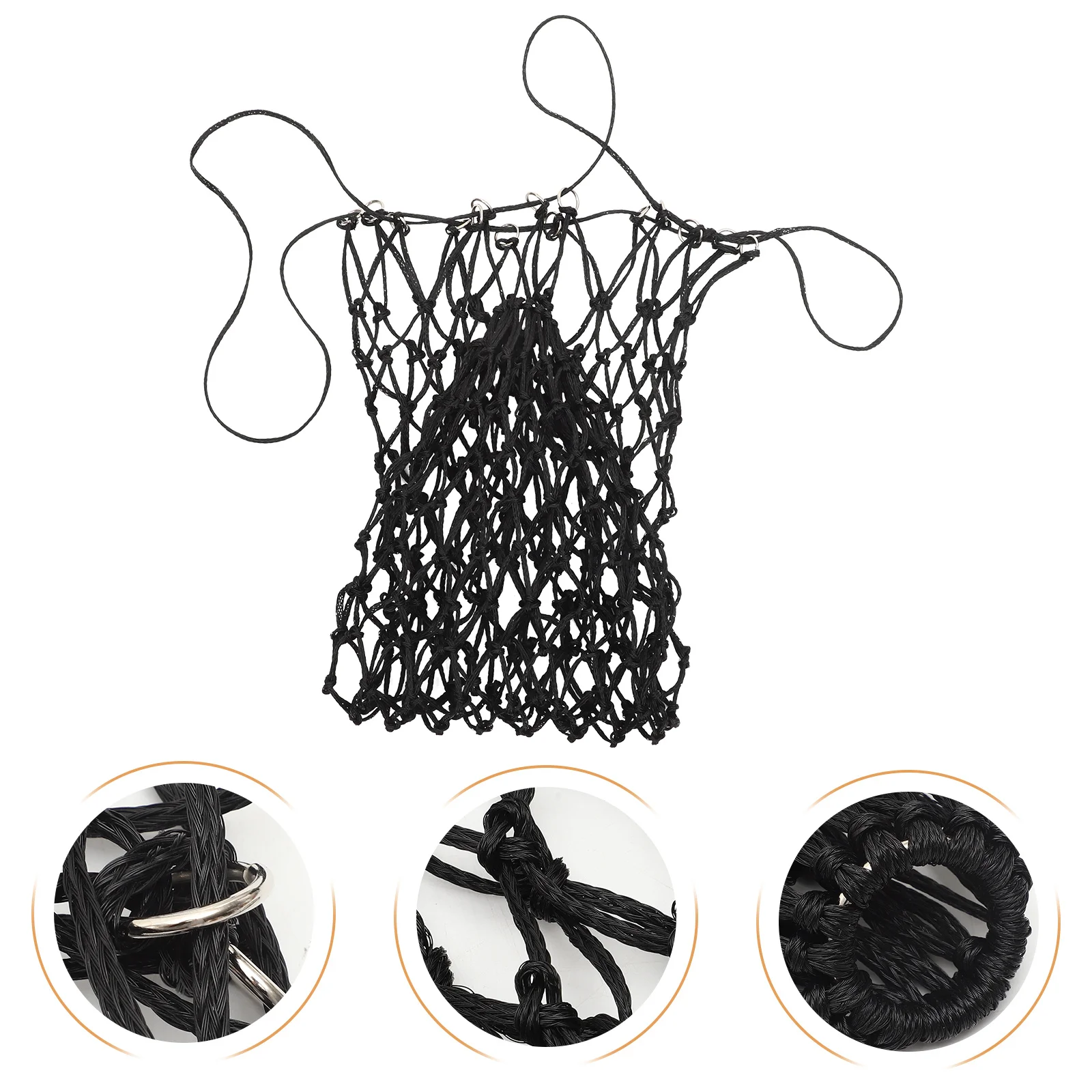 حقيبة شبكية لتغذية الحصان، حقيبة شبكية من العشب الجاف، حقيبة تخزين منسوجة للاستخدام الخارجي، مستلزمات المزرعة