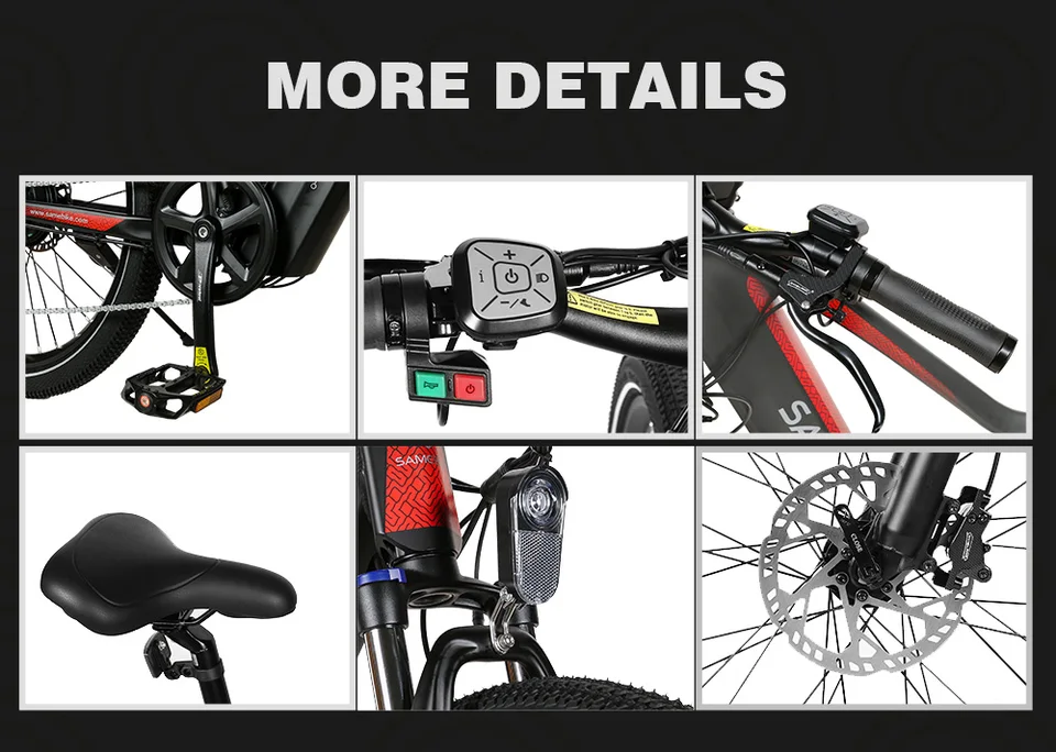 EU Stock Warehouse XD26-II Free Shipping Full Suspension Spoke Rim Electric Mountain Bike image 6