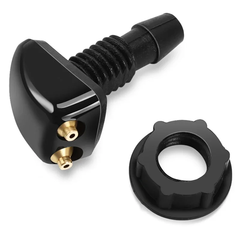 Auto Ruitenwisser Wasmachine Sproeikop Dubbele Gaten Waterstraal Past op de meeste modellen Auto Car Wash Jet