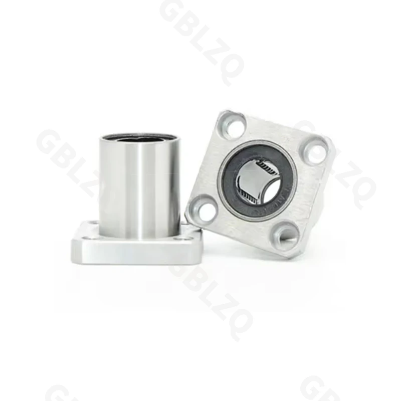 1PCS Square Flange Standard Linear Motion Bearing LMK6 8 10 12 13 16 20 25 30 35 40 50 60 UU Applicable to 3D Printers