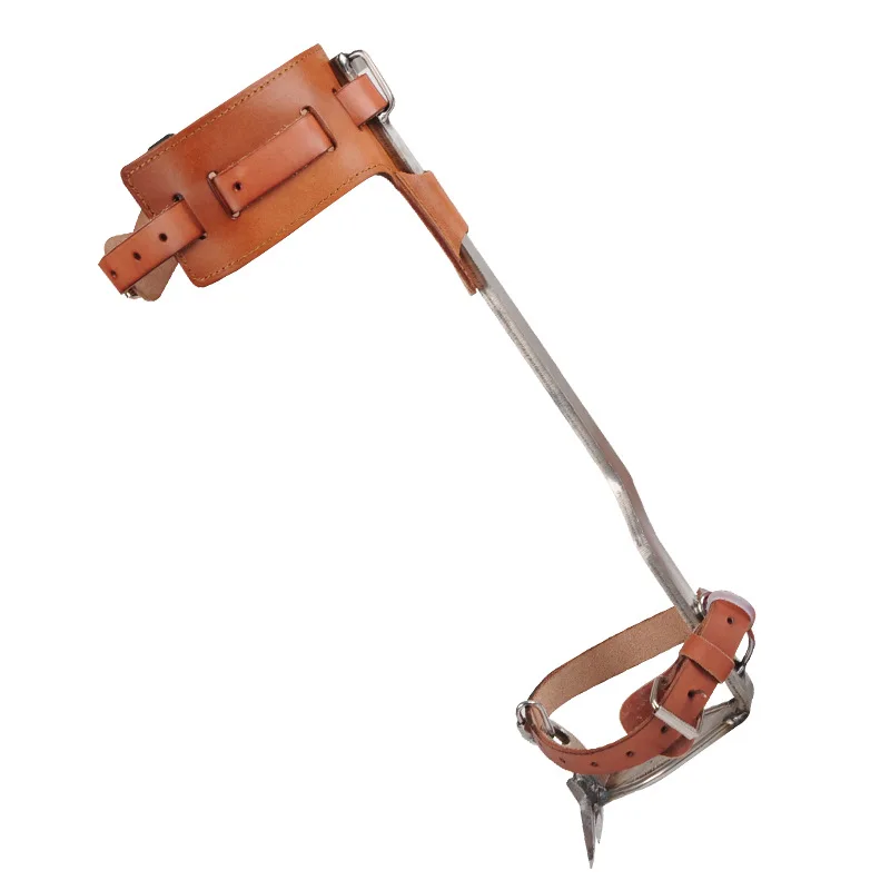 Pruning Claw, Thicken and Widen Tree Climbing Spike Set with Double Shoulder Seat Belt, Pruning Equipment for Tree Climbing