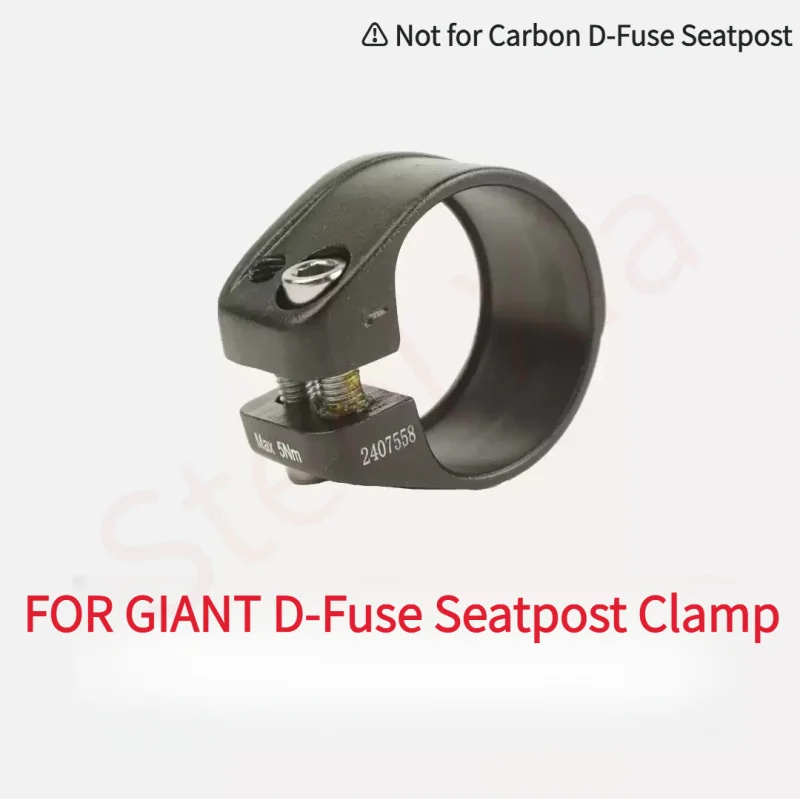 FOR GIANT Escape Contend XTC SLR D-Type Seatpost Clamp Aluminum Alloy
