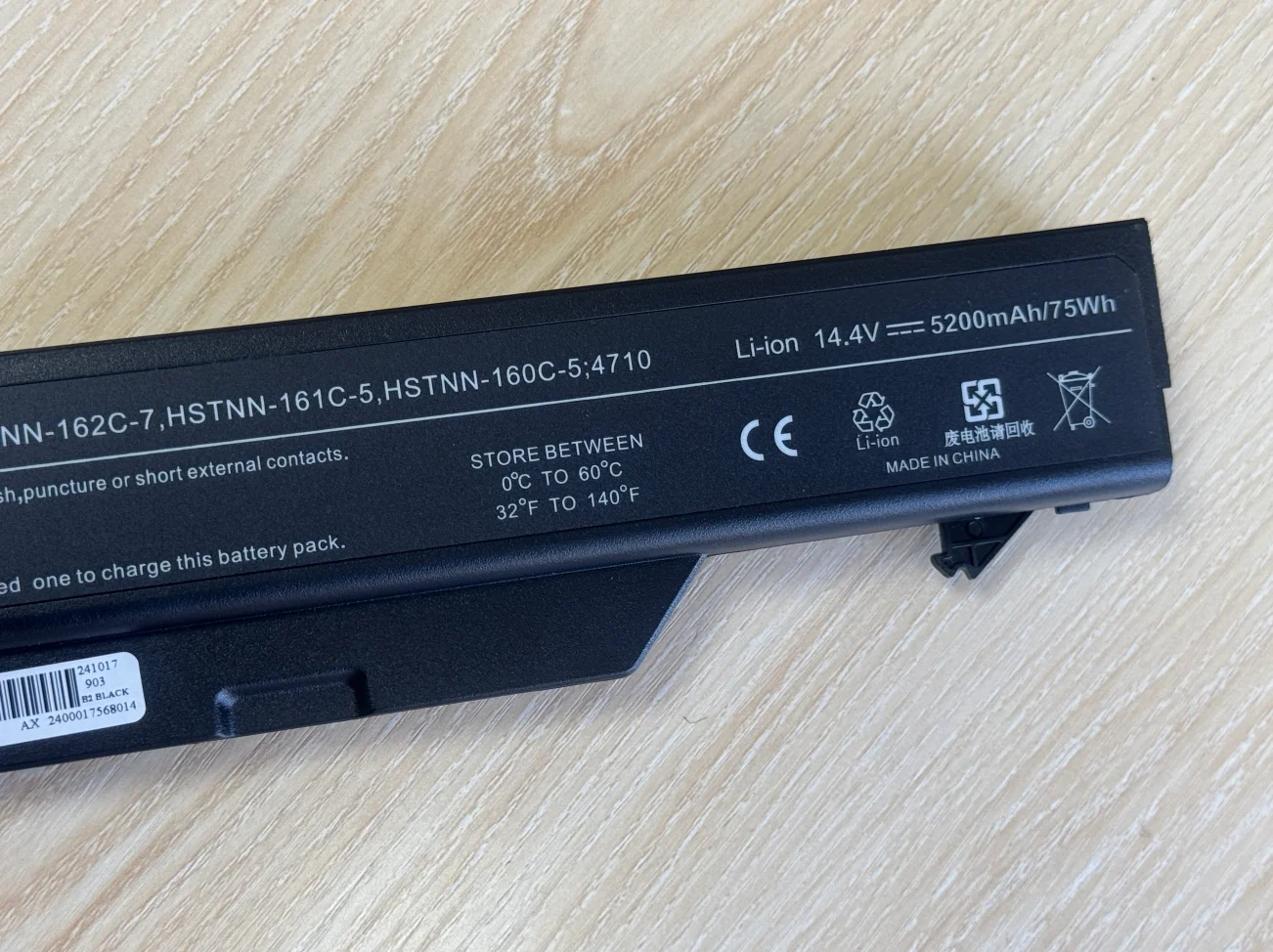 Laptop Battery for  HP ProBook 4720s 4510s 4510s/CT 4515s 4515s/CT 4710s 4710s/CT HSTNN-IB89 HSTNN-OB89 battery
