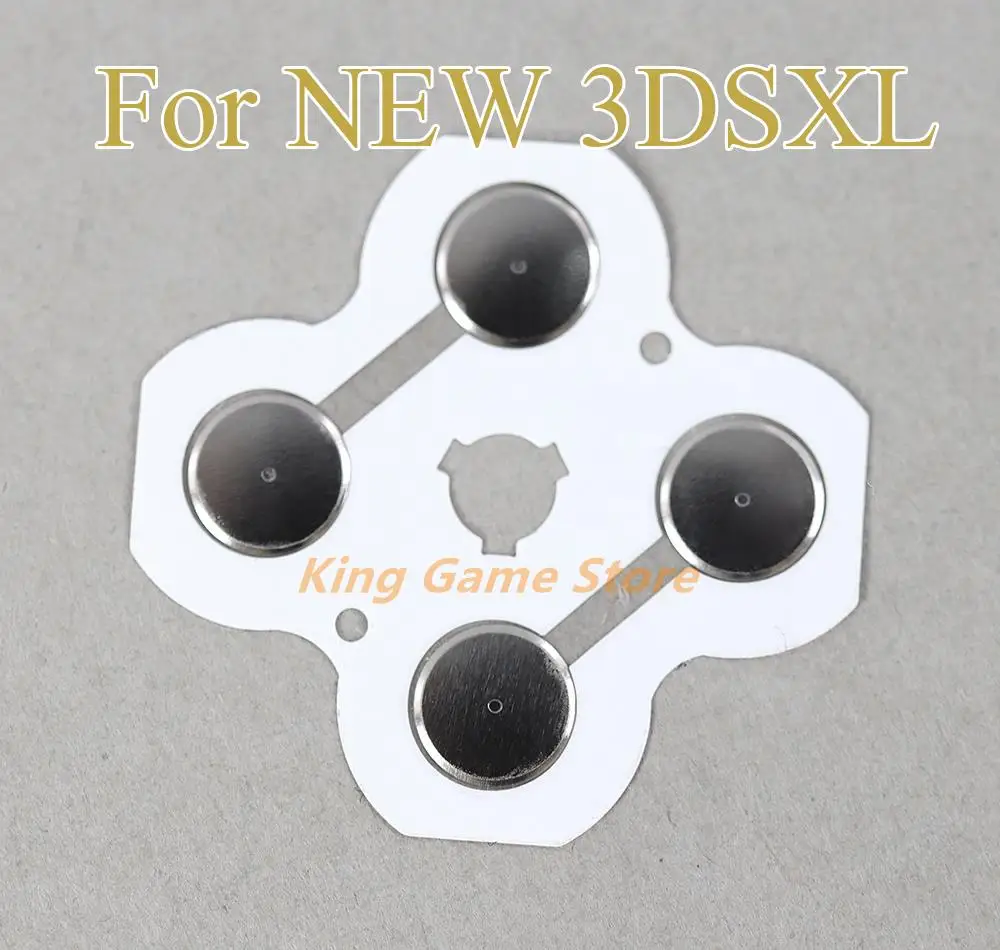 1pc for new 3dsxl ll 2015 version metal conductive film ABXY button pcb board sticker for new 3ds xl 3ds ll