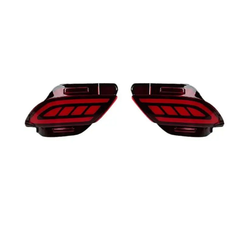 

Reliable-LED Rear Bumper Reflectors For Lexus RX350 2009-2015 Sequential Turn Signal Brake Tail Light Accessories Light