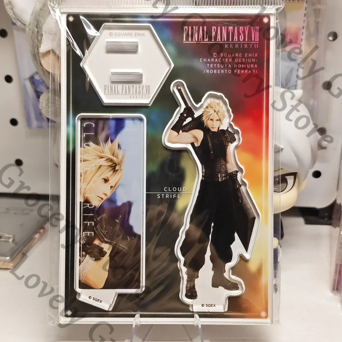 

Оригинальная акриловая фигурка-стенд Cloud Strife из аниме, коллекционная, для косплея, подарок для фанатов
