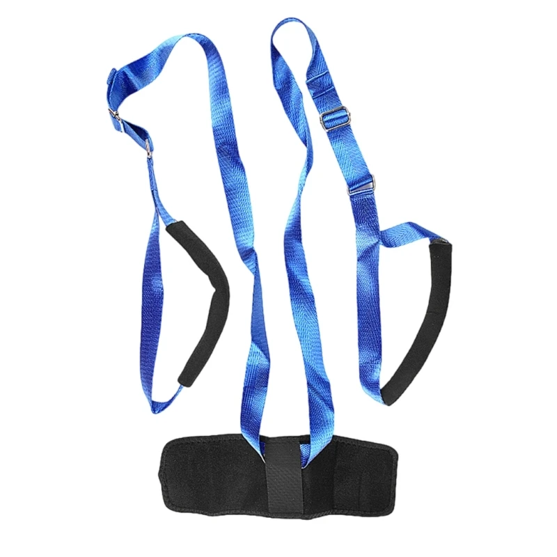 M89F Adjustable Ankle Support Straps For Bedridden Patients Rehabs Training Foot Drop Prevention