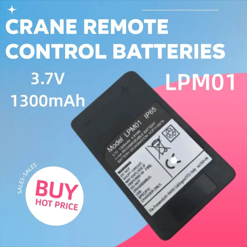 

1300mAh for AUTEC MBM06MH LPM01 Crane Remote Control Batteries