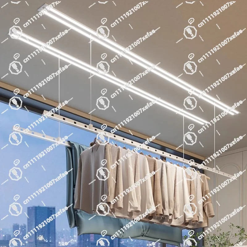 Smart Home Products Balcony Electric Automatic Laundry Dryer Rack Lighting Household