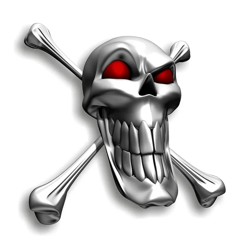 Jester Laughing Red Skull 비닐 자동차 스티커 - 자동차, 트럭, SUV용 방수 데칼