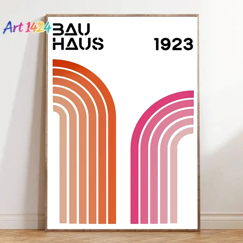 Abstract Bauhaus Matisse Yayoi Kusama Geometric Wall Art Canvas Painting Posters Prints Hotel Bar Pictures For Living Room De