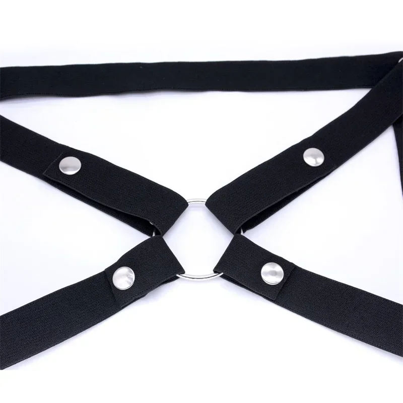 2025 New Male Chastity Cage Anti-off Device Elastic Band Auxiliary Belt Adjustable Ring Rope  Sex Toys