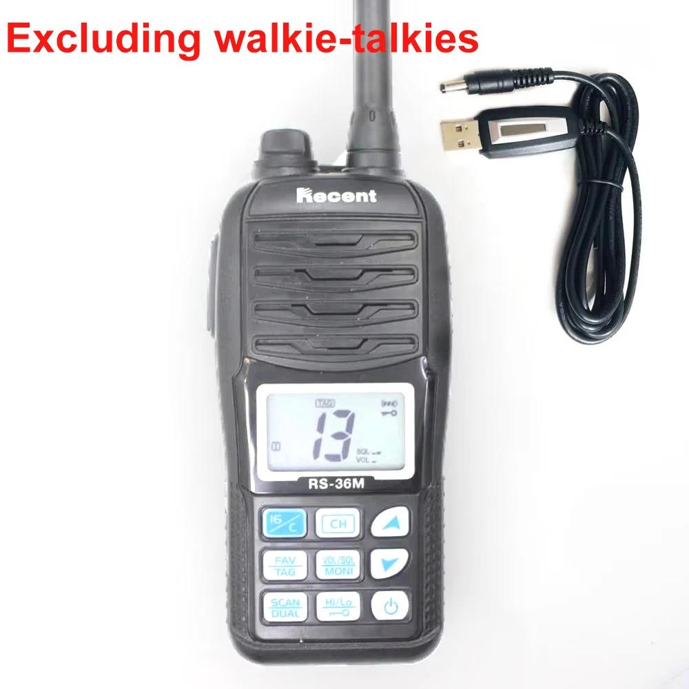 OFERTA Cabo de Programação para Rádio Portátil VHF Marítimo RS-36M Recente, Linha de Gravação de Frequência