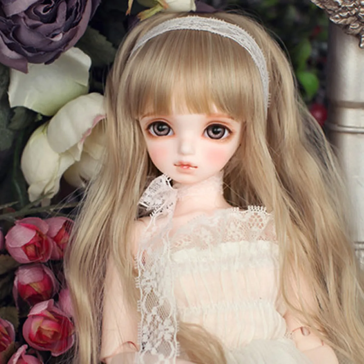 New bjd doll sd 1/4 point girl Child Basic Daisy joint  makeup birthday gift high-grade resin to send eyeballs