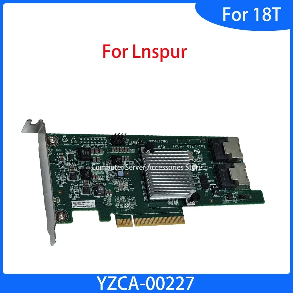 

90%NEW Original for Inspur 9217-8i IT IR Server Smart Array Card Controller 2308 Array Card YZCA-00227-101 YPCB-00227-1P2