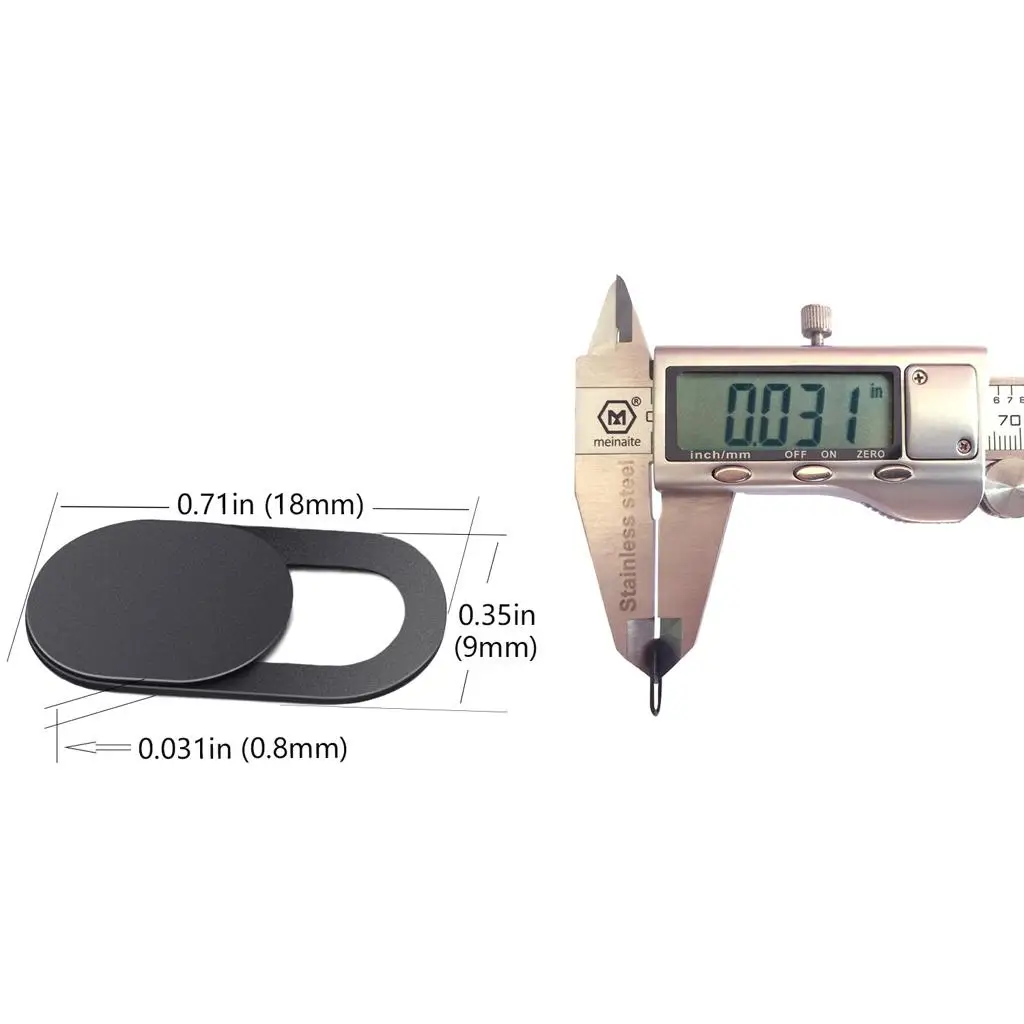 3 buah penutup Webcam, penutup kamera Web Slider ultra-tipis untuk komputer Laptop