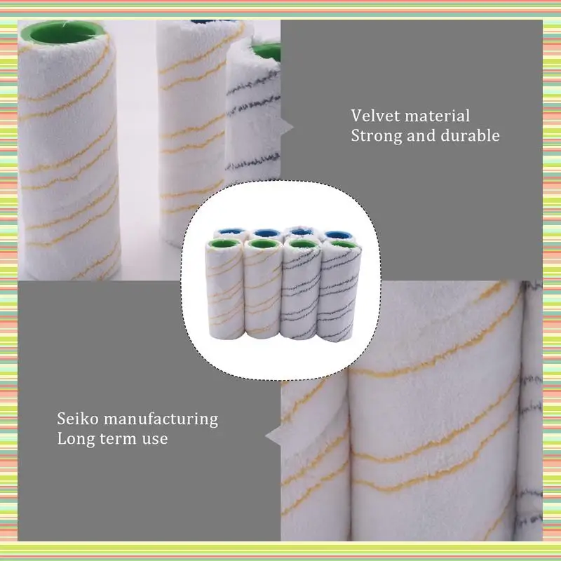 

A97P 16 Piece Set Of Rollers For Karcher FC7 FC5 FC3 FC3D Electric Floor Cleaner 2.055-007.0 / 2.055-006.0