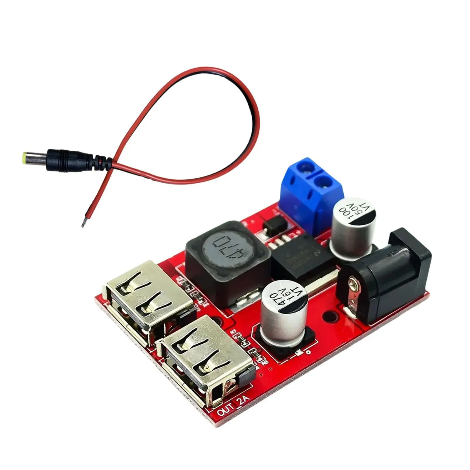 Step Down Module 9V, 12V, 24V, 36V to 5V Heat Resistance ,Reliable Volt Transformer , Regulator Borad Buck Converter