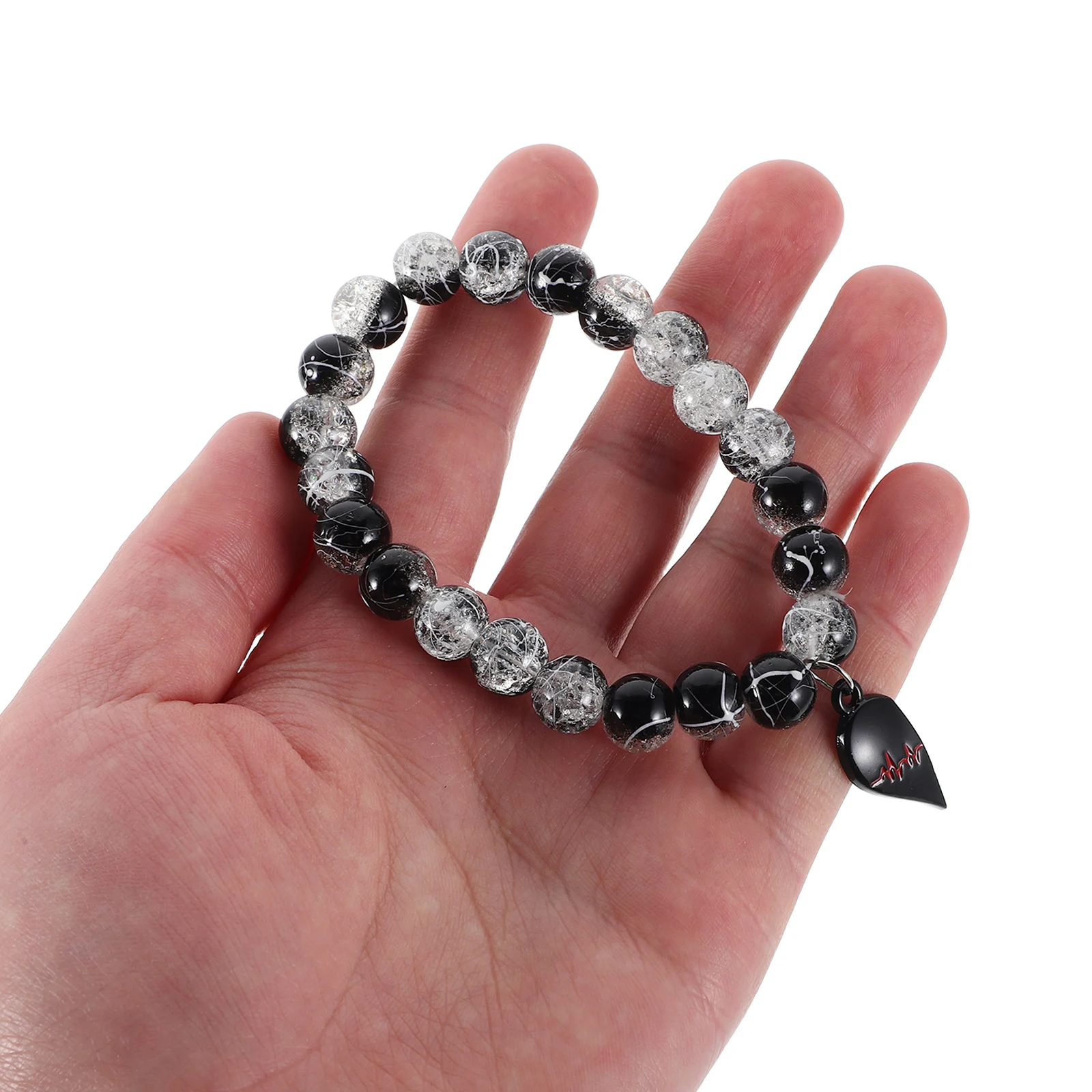 

1Pair Romantic Couple Bracelets Magnetic Zinc Alloy Matching Jewelry Valentines Gift His and Hers Bracelets