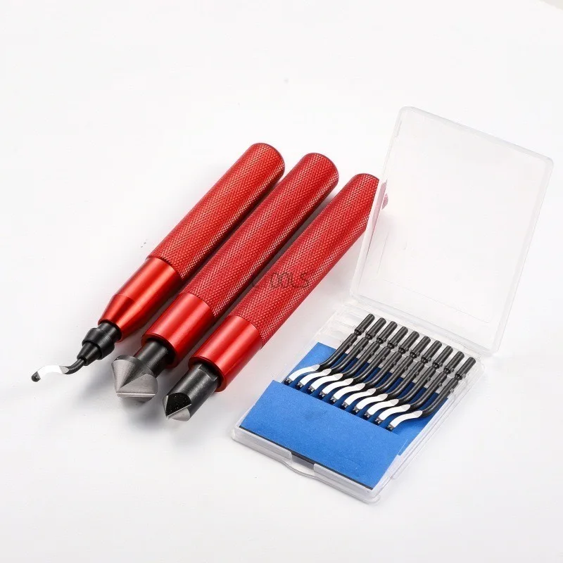 

Новый набор ножей для обрезки, профессиональный BC2011, алюминиевая ручка, острый инструмент для обрезки, портативный инструмент для удаления заусенцев, ручные инструменты «сделай сам»