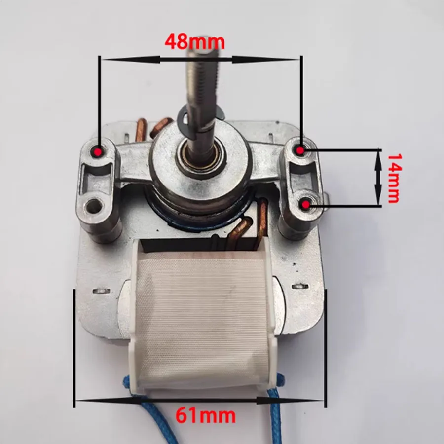 2026 air fryer motor YJ61-16/13/10/61h4 single-phase covered pole asynchronous motor universal fan