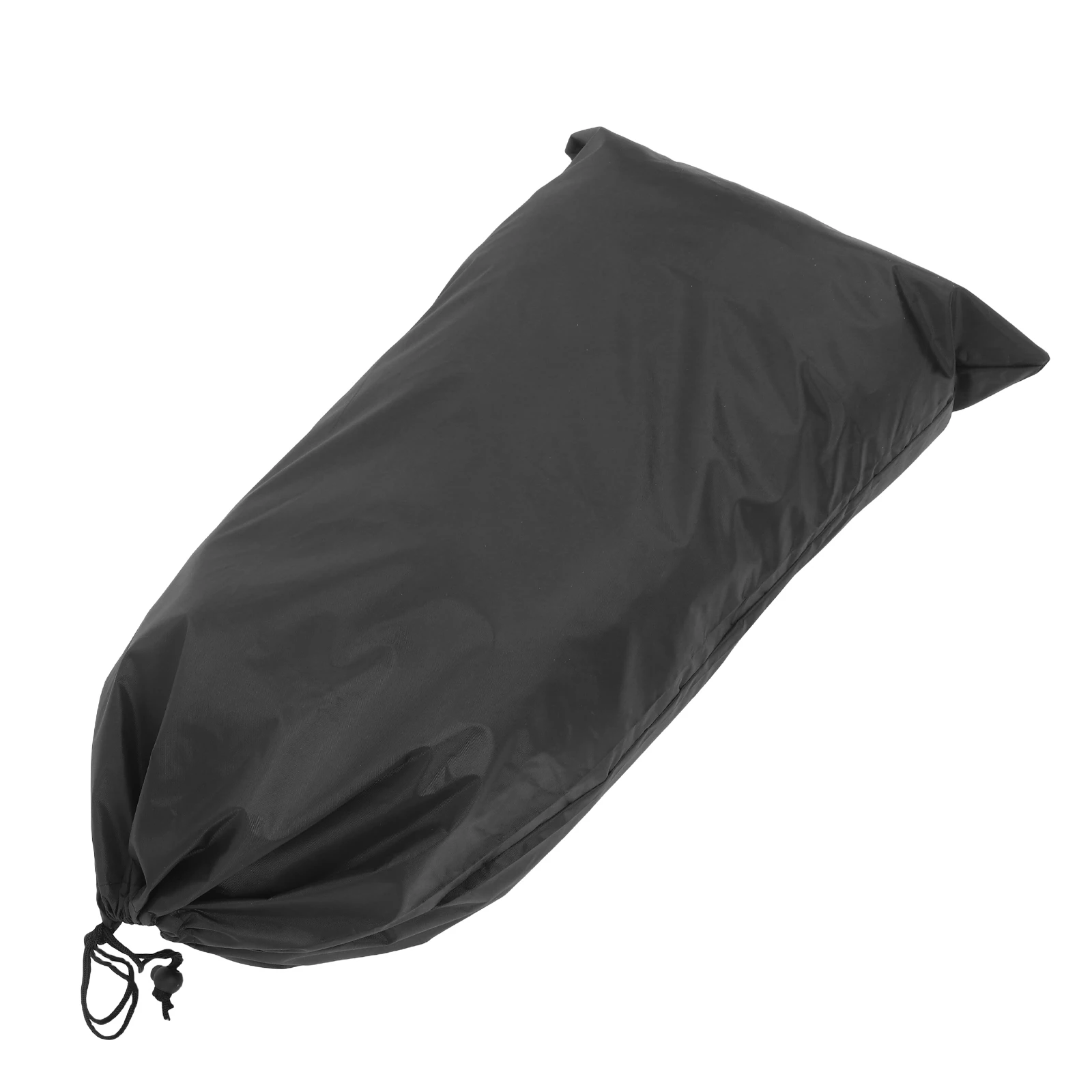 

Portable Foldable Bath Storage Bag Black Oxford Cloth Drawstring Organizer for Soaking Tub Home Travel Outdoor