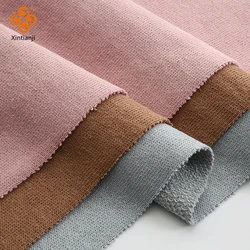 Winter Terry Fabric Thickened 400gsm Designer Hoodie, Pants Sewing Fabric 100% Cotton 50X165cm