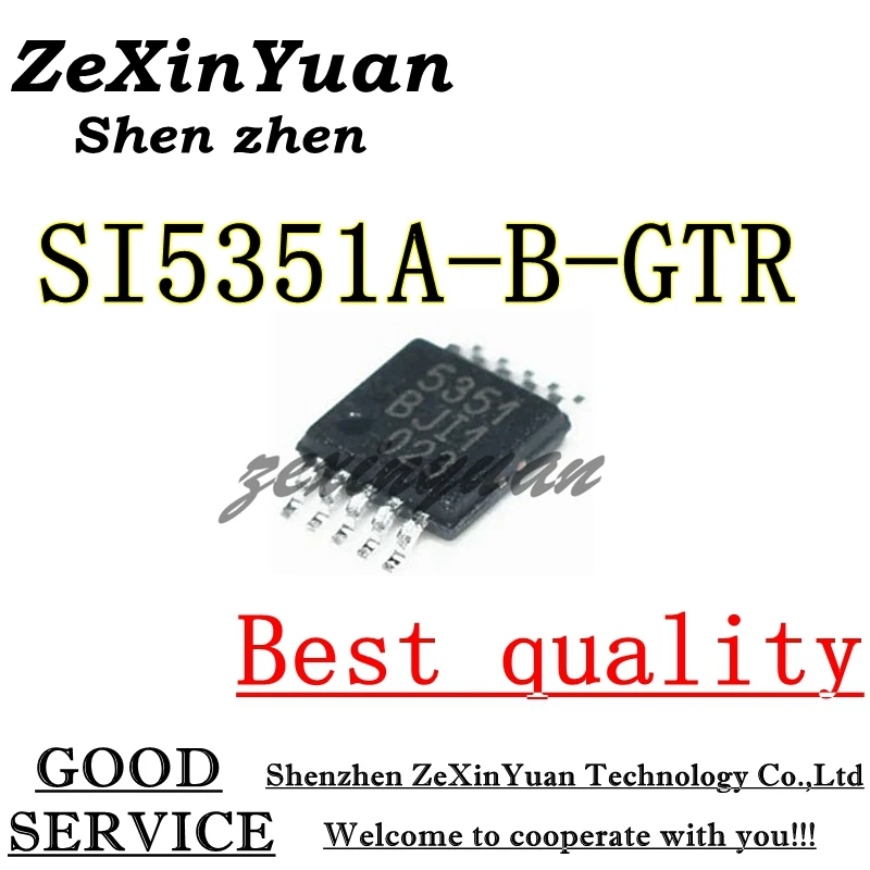 2PCS/5PCS/10PCS SI5351A-B-GTR SI5351A-A-GTR SI5351A SI5351 SI 5351 MSOP10  New Original