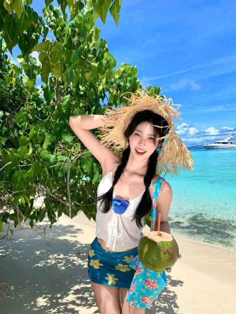 

Новый женский купальник Dopane с гибискусом и ручной росписью Pure Desire Island Vaion Thermal Spa, отдельный дизайн, V-Ne Ny...