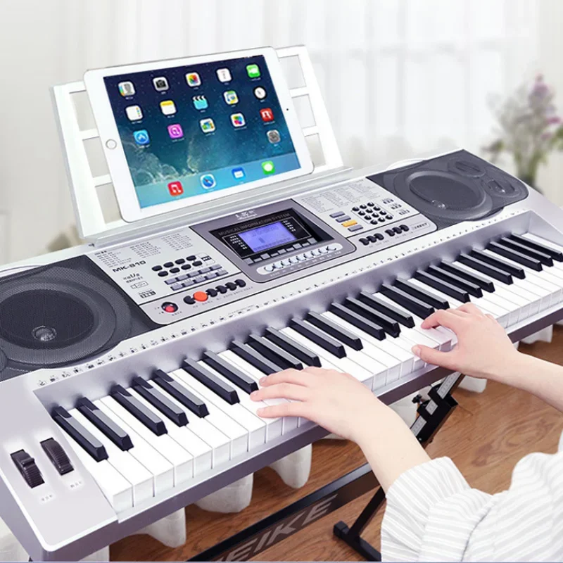 Synthesizer 61 Keys Music Keyboard Adult Flexible Electronic Organ Professional Folding Teclado Musical Musical Instruments