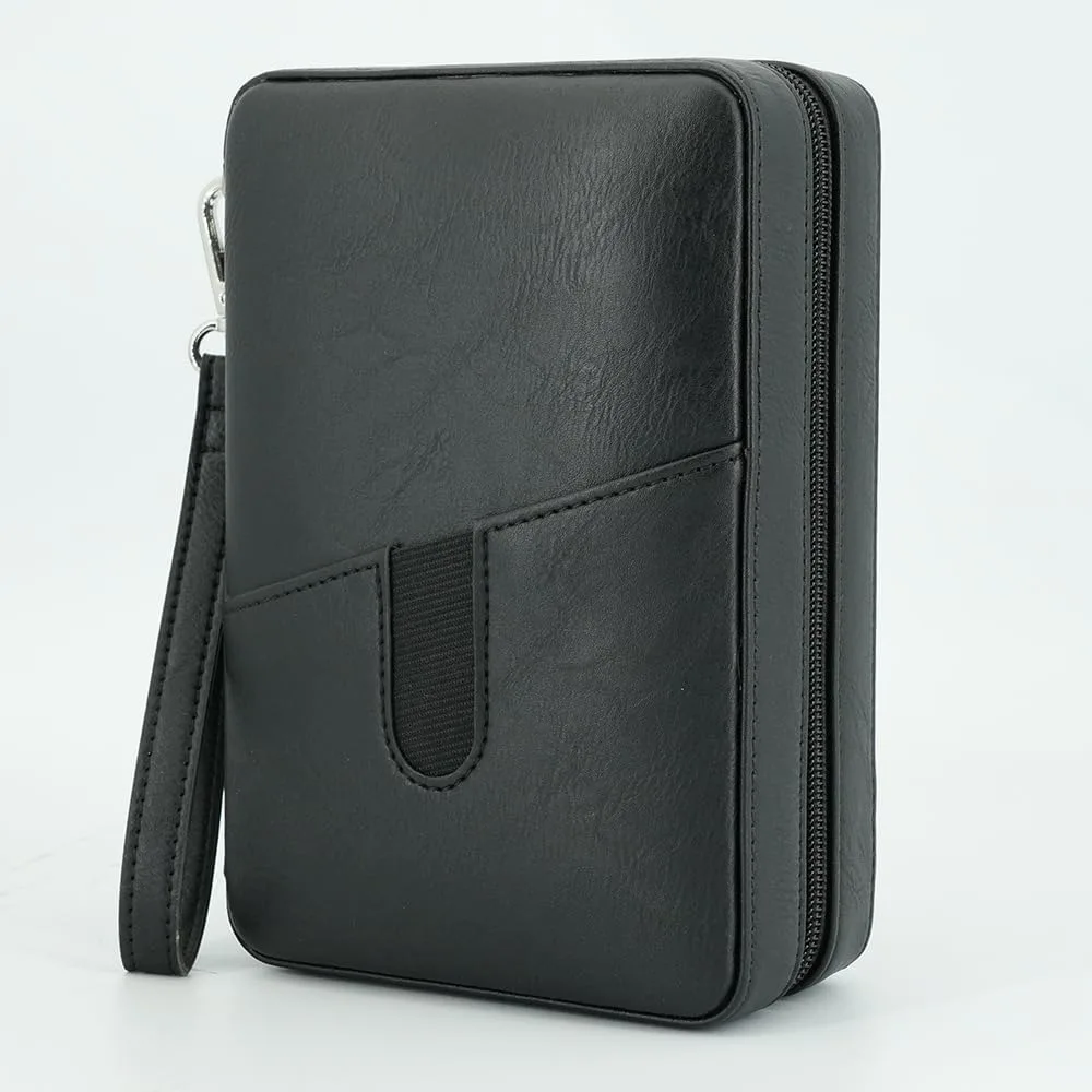 

Кедровая корода, Емкость: 6 шт., портативный дорожный футляр (черный)