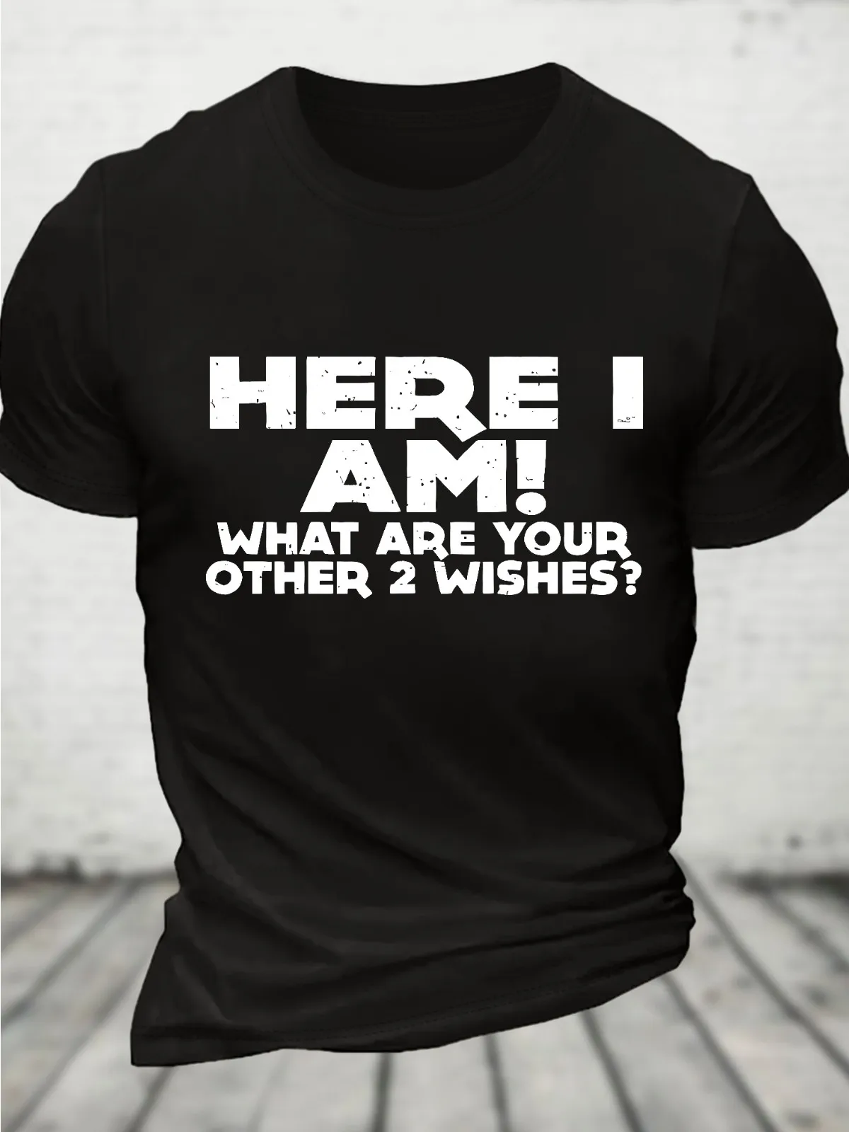 Image of Hier bin ich Baumwoll-T-Shirt