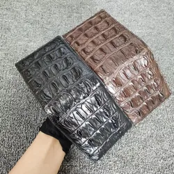 2023 New Luxury Back Crocodile Skin Men's Wallets Business Genuine Leather Man Money Bag Fashion Leisure Short Wallet  45