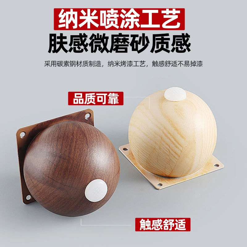 Round Metal Furniture Legs Wood Grain Finish for Bedside Table Sofa Cabinet TV Stand Support Feet Wholesale
