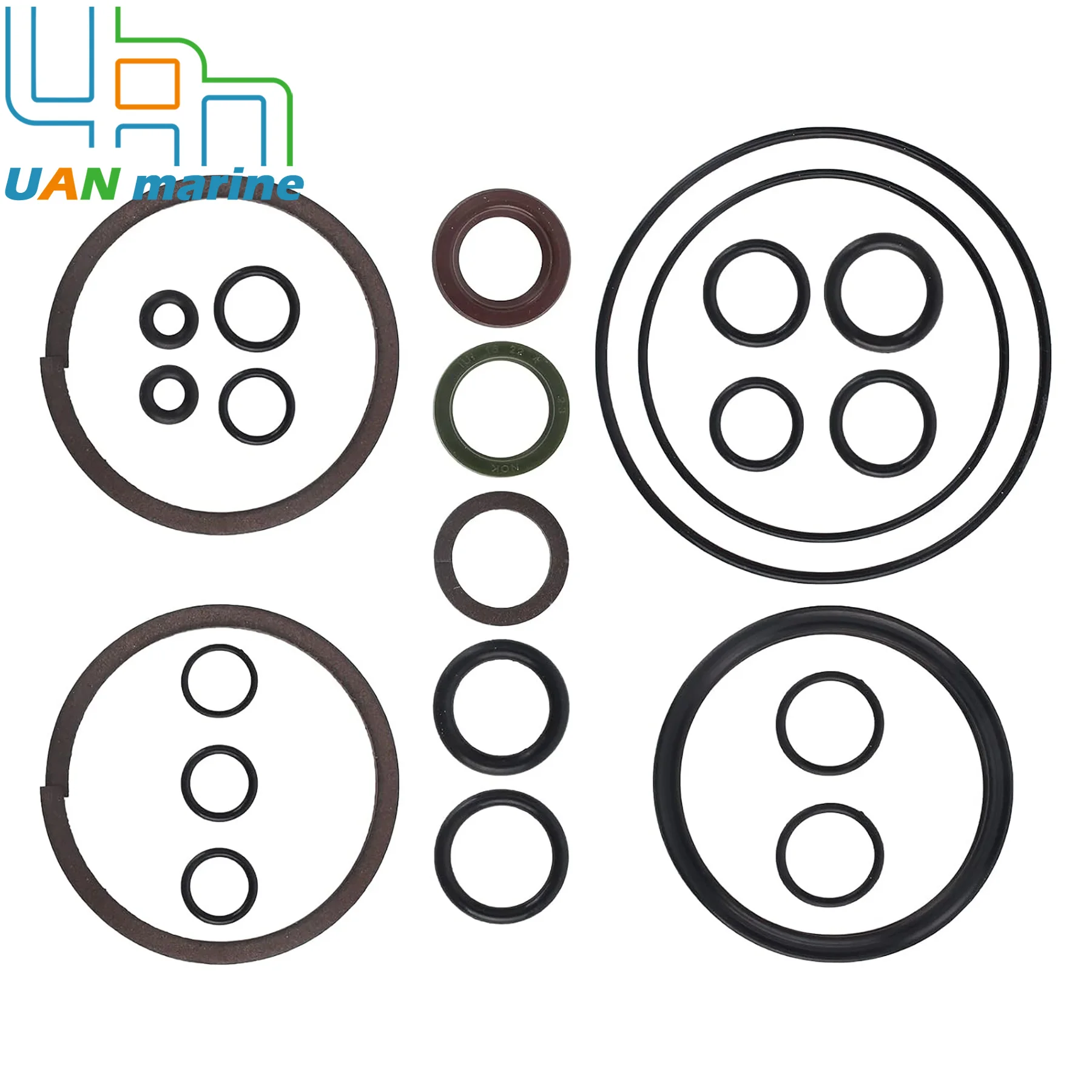435567 033566 Trim Tilt O-Ring & Seal Kit for Johnson Evinrude 40-50 HP Outboard Motor Replaces 0912298 091229 0339849 333496