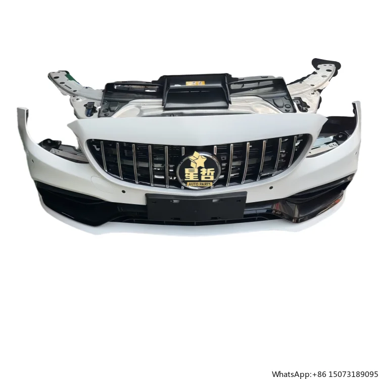 

High Quality Front Bumper Grille Radiator Electronic Fan Disassembly Parts for C Class W205 C63 Car Bumper