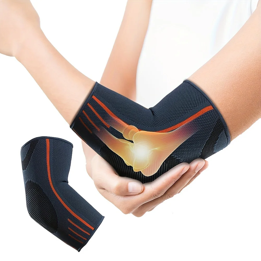 1 Stück Arm-Kompressionsbandage, Ellbogen-Kompressionsbandage für Damen & Herren, Ellbogenbandage für Tennis- und Golfer-Spieler