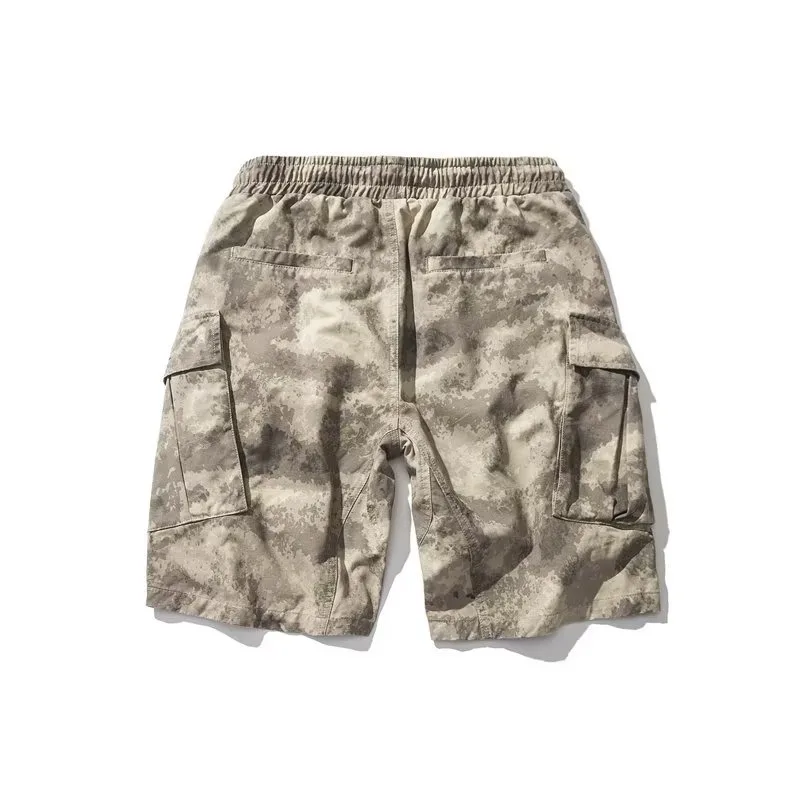 2025 Men's Camouflage Shorts Summer Sportswear Cargo Pants Basketball Shorts Men Clothing Gym Shorts Wear Resistant Non Fading