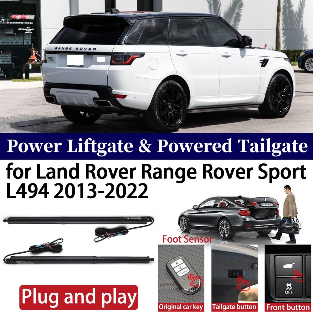for Land Rover Range Rover Sport L494 2013-2022 Car Power Liftgate Automatic One-Click Powered Tailgate Strut Plug and Play