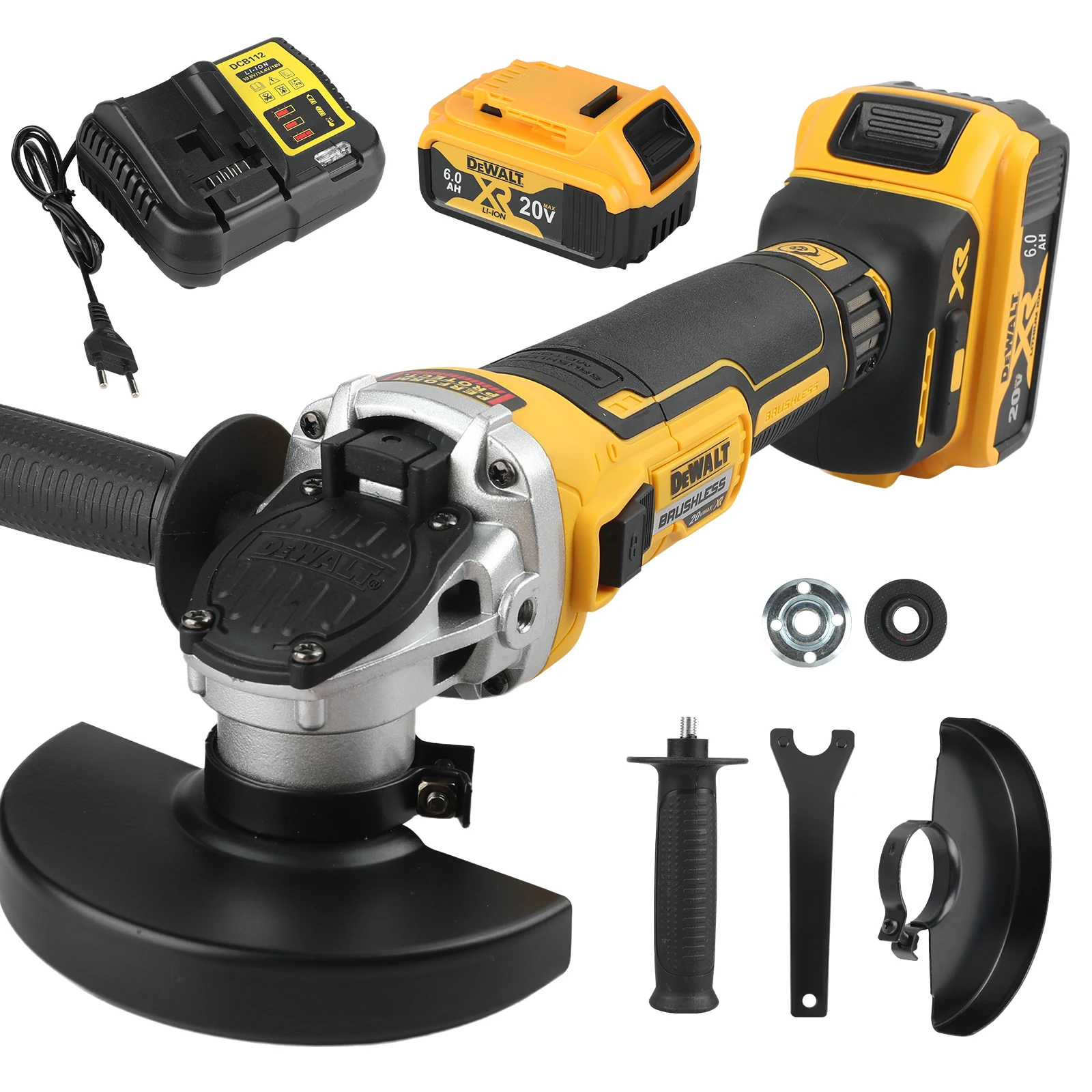 Dewalt DCG405FN/NT 125MM amoladora angular sin escobillas inalámbrica 9000RPM máquina cortadora pulidora para baterías de litio