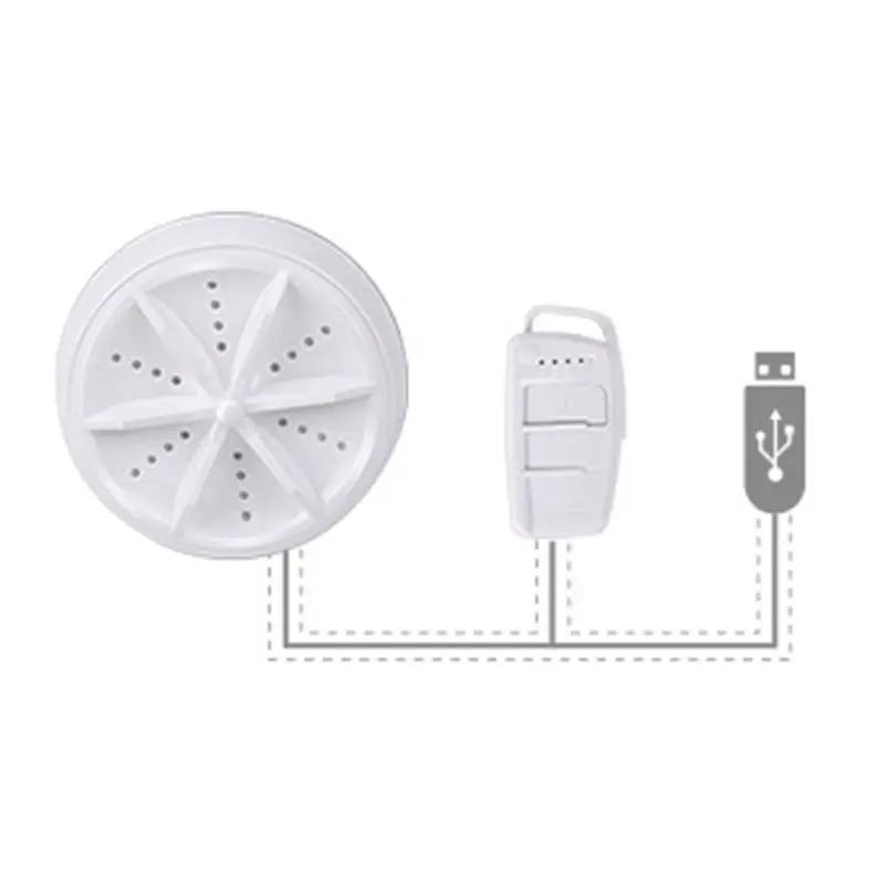 Tragbare Waschmaschine Luftblase und rotierende Mini-Waschmaschine Mini-Waschmaschine Dropship