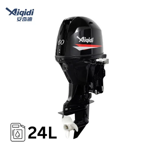 AIQIDI 60HP 4 السكتة الدماغية محرك خارجي الحارث/جهاز التحكم عن بعد EFI تبريد المياه محرك خارجي