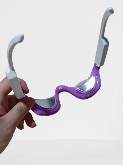 

Smart 3D Eye Massager for Dark Circles | Vibration & Heat Therapy | Rechargeable Wrinkle Reduction & Fatigue Relief