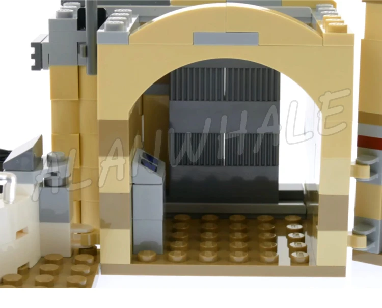 400pcs Space Plan Cantina Modular Sand Bar Ubrikkian 9000 Trooper 10905 Building Blocks toy Compatible With Model