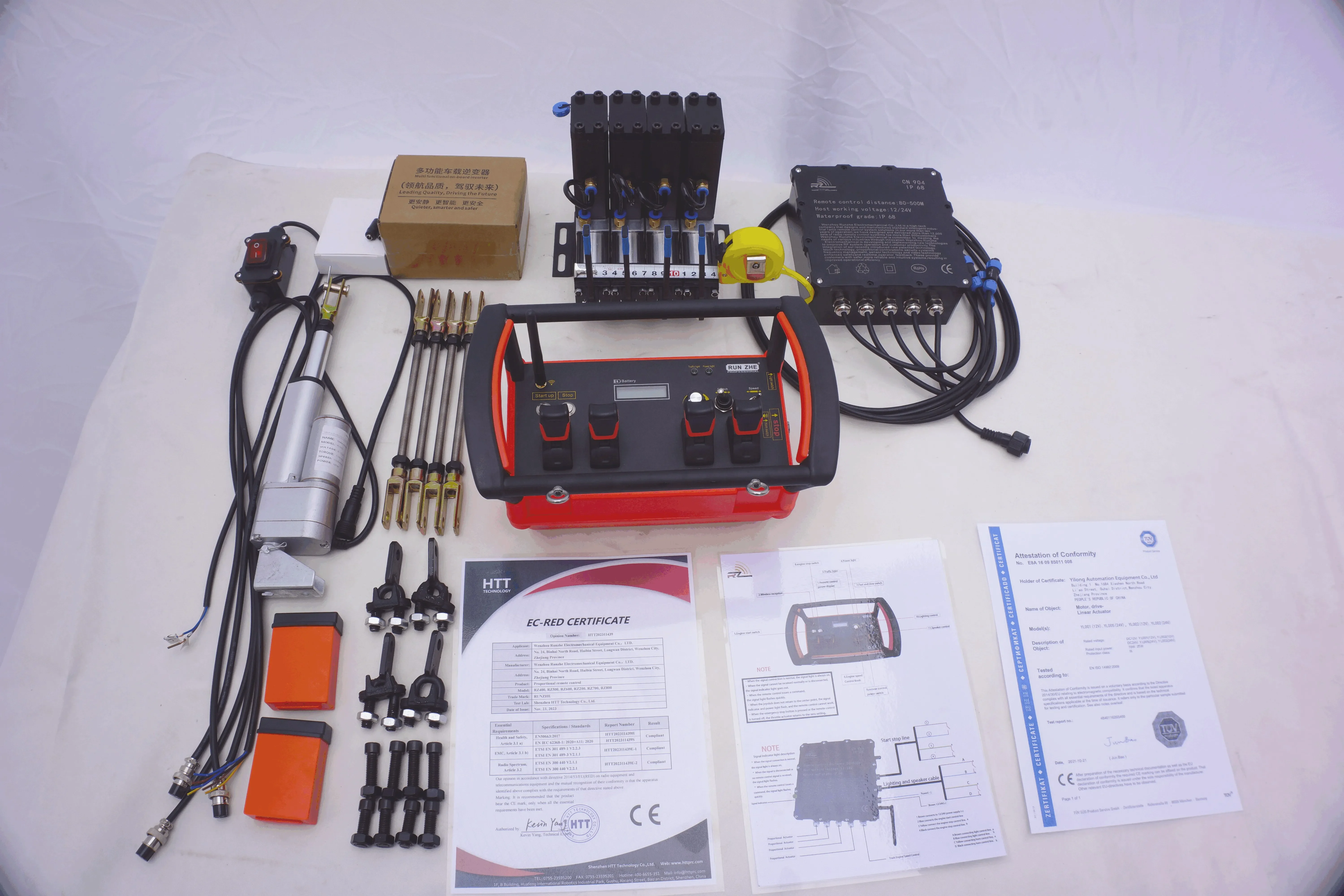 User-Friendly Wireless Remote Control for All Skill Levels Intuitive Operation Design