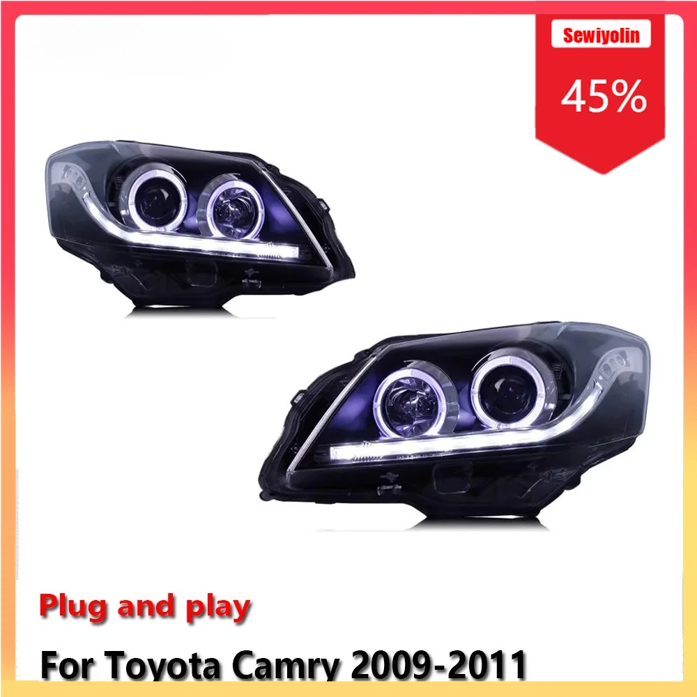 

Car LED Headlight Automobile Parts For Toyota Camry 2009-2011 Fog DRL Brake Turn Signal Lamp Plug and Play