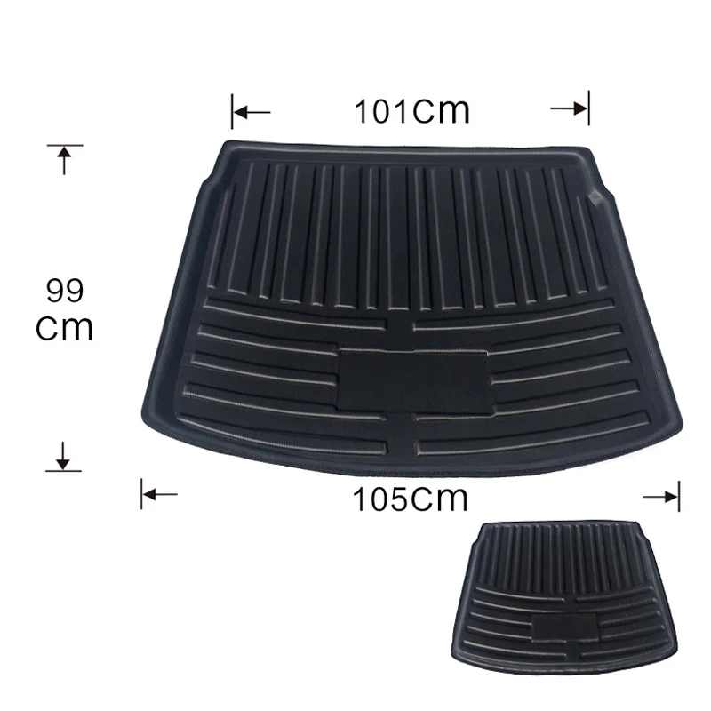 For Honda CR-V CRV C-RV 2017 2018 2019 Car Rear Boot Cargo Liner Trunk Floor Mat Carpet Tray Mats Pad Mat Carpets Anti-dirty view 4