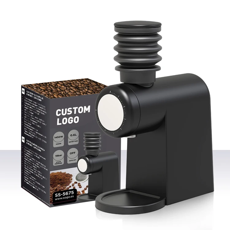 

Stelang Super Silent Home Hotel Adjustable Setting Automatic Professional 48mm Coffee Bean Grinder Electric