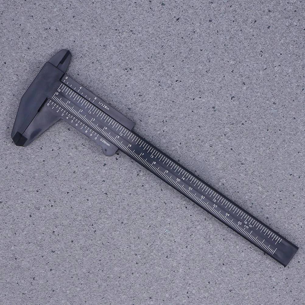 

2 Pcs Caliber Caliper Travel Measurement Plastic Sliding Millimeter Measuring Tool
