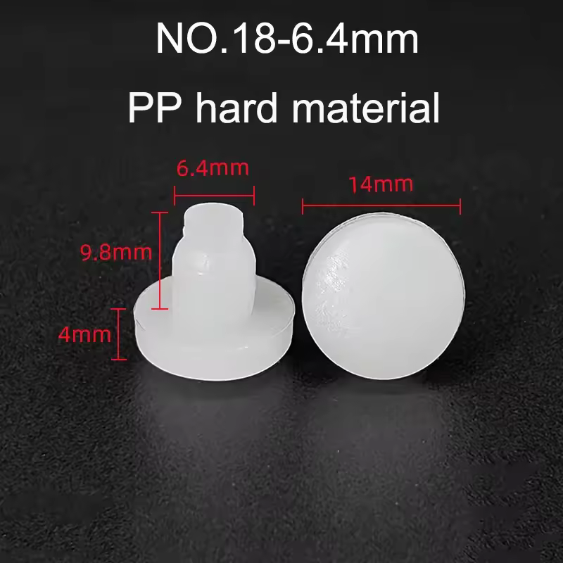 10/20pcs Round PVC Furniture Foot Nail Rubber Glide Nail Office Table Chair Leg Floor Protector Round Sliding Disc Noise Killer - Image 11